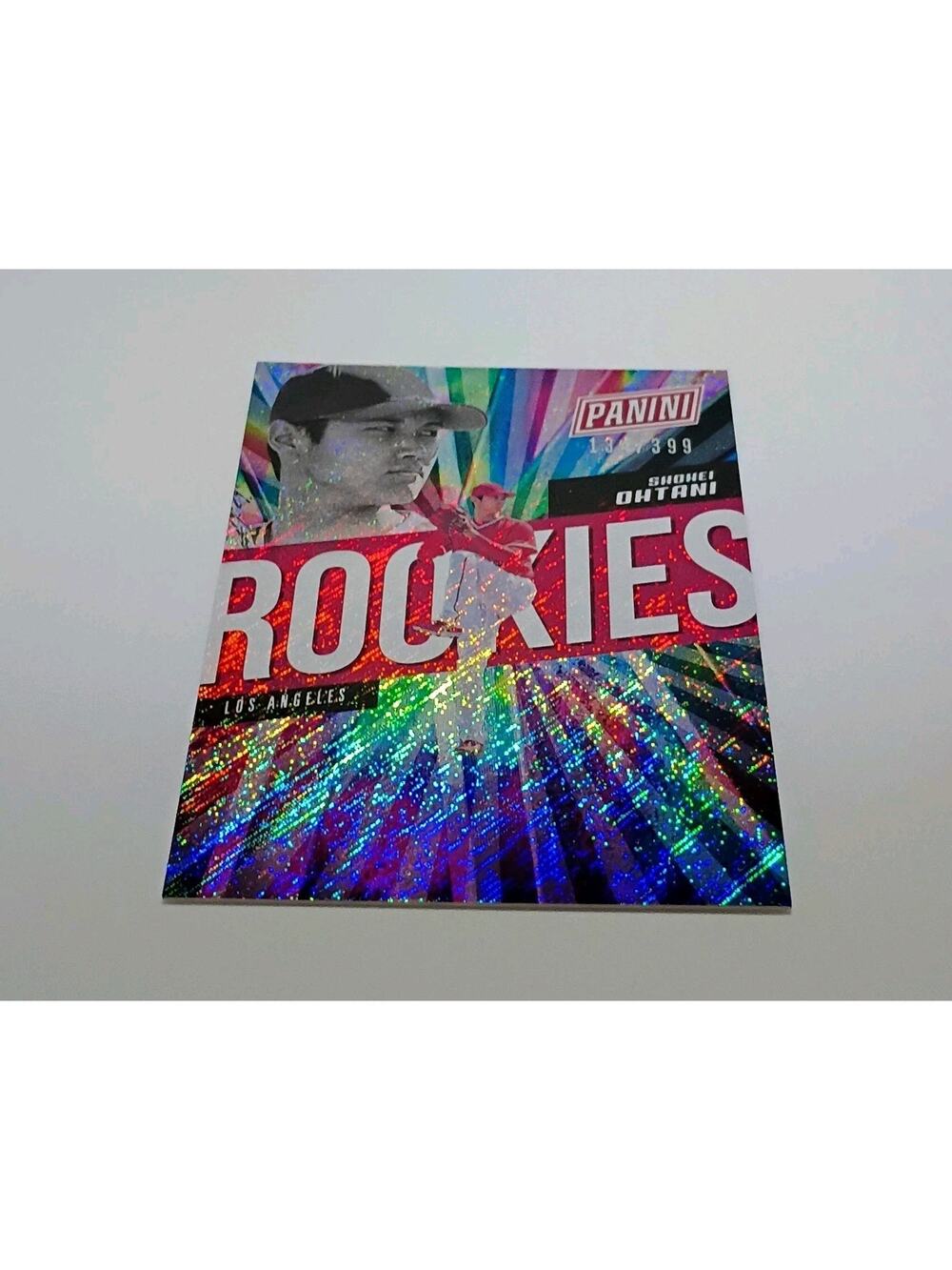 Shohei Ohtani SP 149/399 2018 Panini Nat Rookie #119 Speckled REFRACTOR